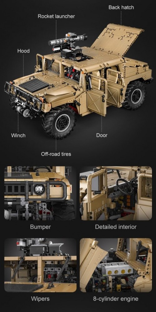 Cada   humvee off roader010