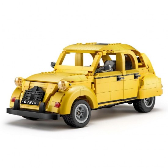 Cada  c61026w citroen 2cv geel008