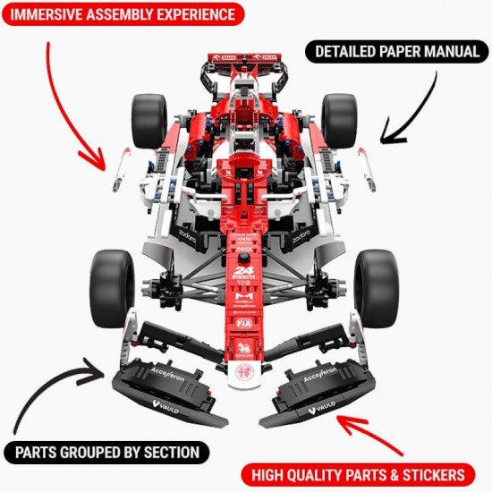 De officiele 2022 alfa romeo f1 auto  002