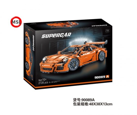 Decool 90089 3368 porsche 911 gt3 rs
