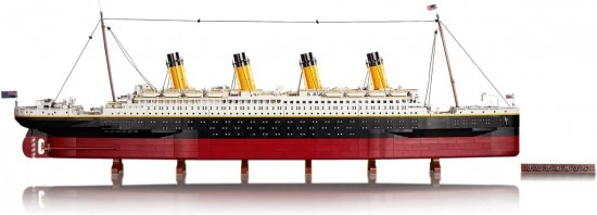 Jiestar titanic 9090 bouwstenen 006