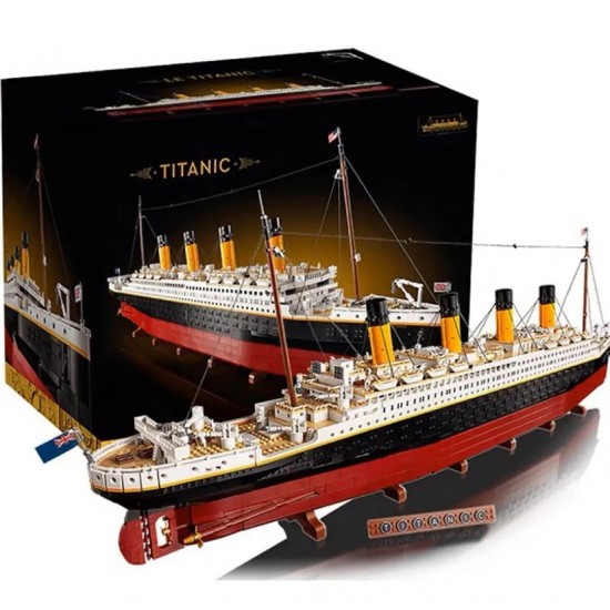 Jiestar titanic 9090 bouwstenen 011