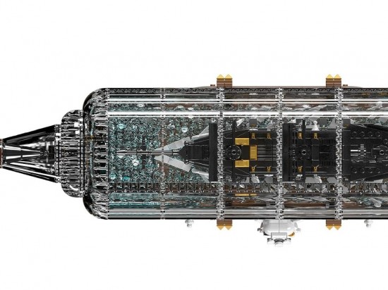 Mold king 10065 flessenschip   the black pearl bp001