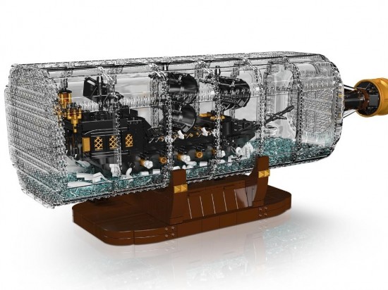 Mold king 10065 flessenschip   the black pearl bp003