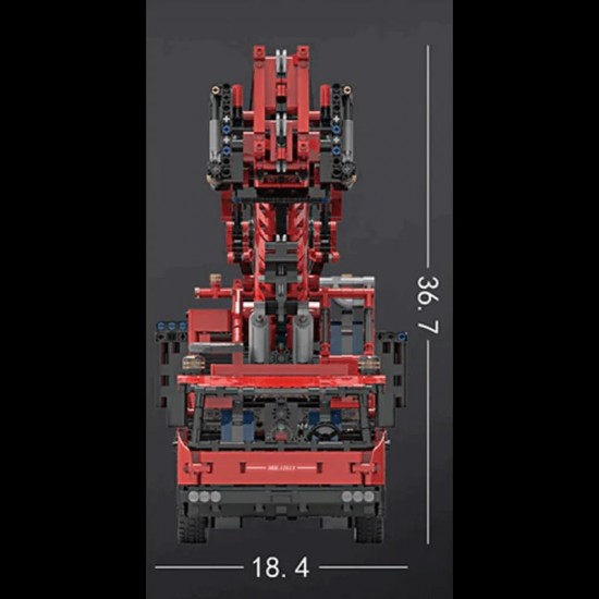 Mold king 17013 gmk mobiele kraan op afstand bestuurbare bouwset002