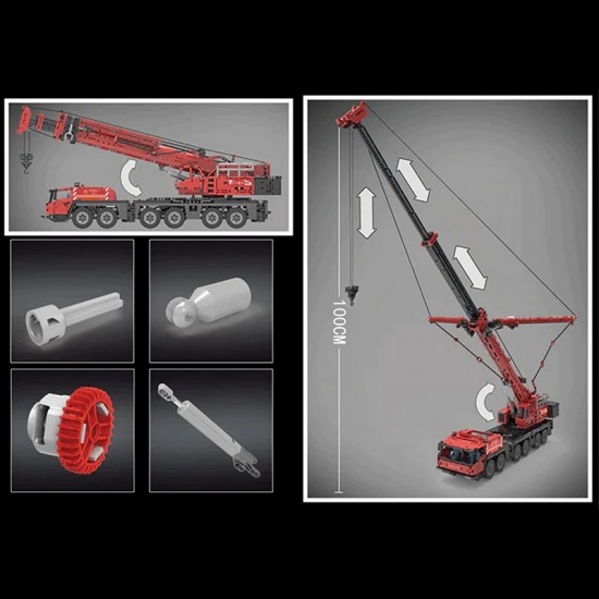 Mold king 17013 gmk mobiele kraan op afstand bestuurbare bouwset005