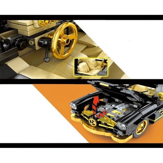 Mould king 10005 mercedes benz 300sl 01