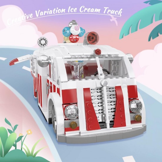 Mould king 10039 ijscowagen  001