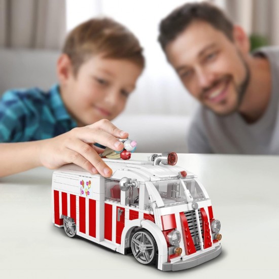 Mould king 10039 ijscowagen  005