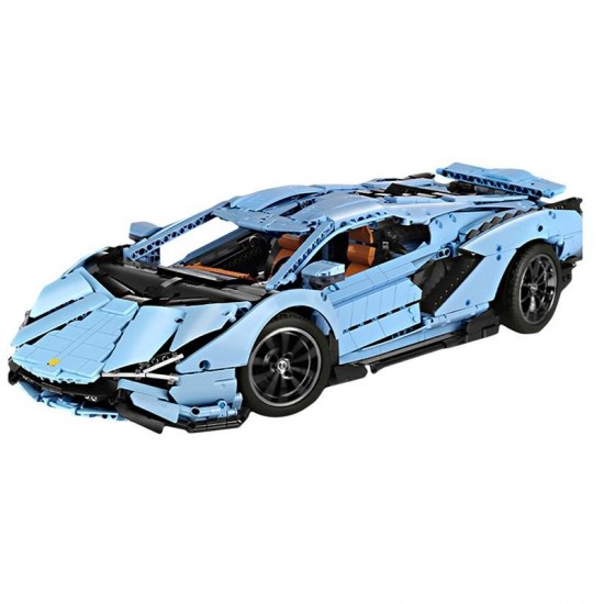 Mould king 13056s lamborghini sian blue 01