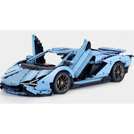 Mould king 13056s lamborghini sian blue 05