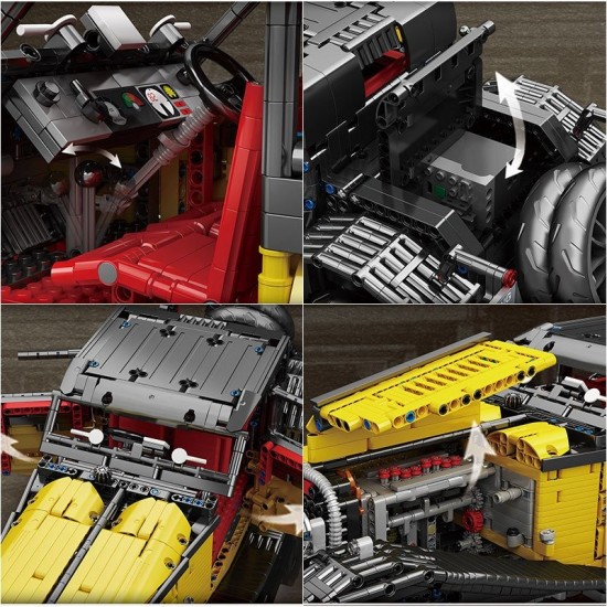 Mould king 13080   bugatti t50 001