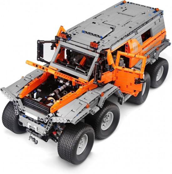 Mould king 13088 avtoros shaman offroad truck005