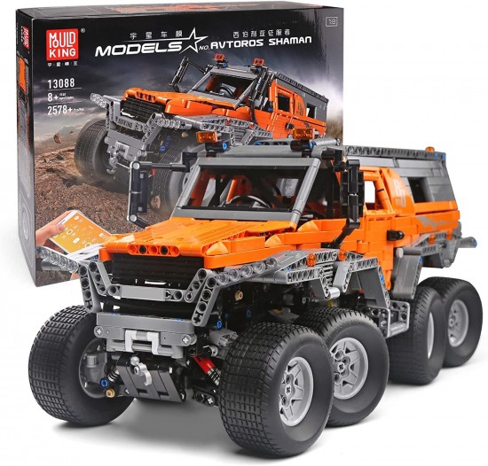 Mould king 13088 avtoros shaman offroad truck007