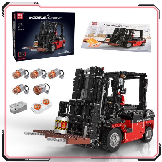 Mould king 13106 vorkheftruck 006