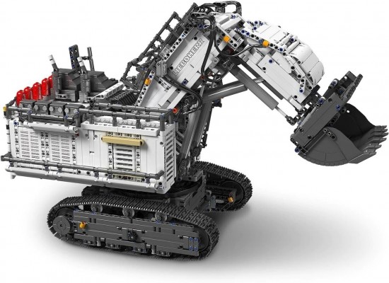 Mould king 13130 rc liebherr terex rh400 graafmachine002