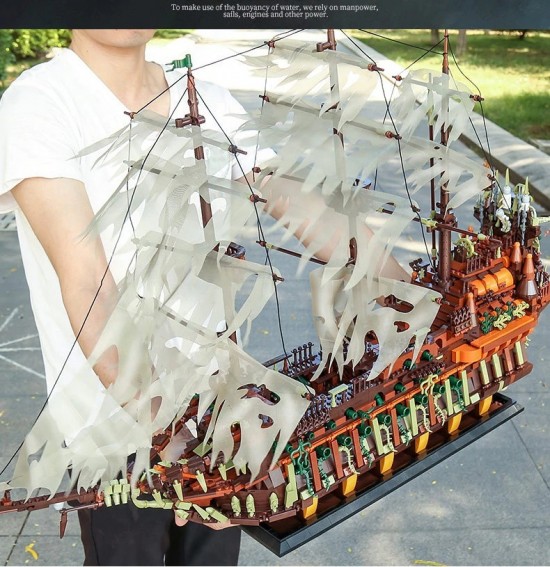 Mould king 13138 flying dutchman  06