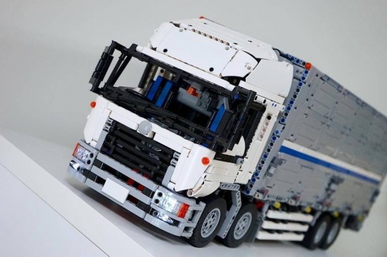 Mould king 13139 rc wing body truck 014