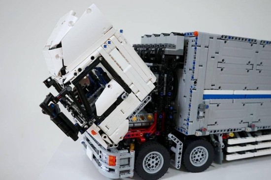 Mould king 13139 rc wing body truck 016