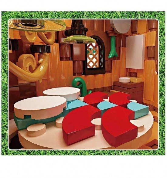 Mould king 16033 novatown boomhut met verlichting005