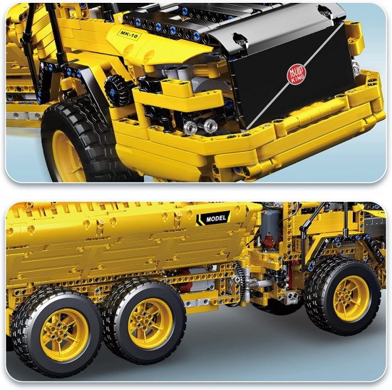 Mould king 17010 technic dumping truck004