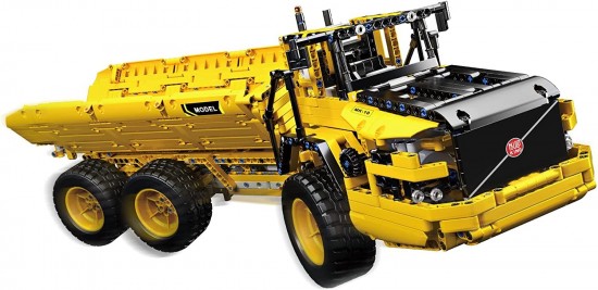 Mould king 17010 technic dumping truck005