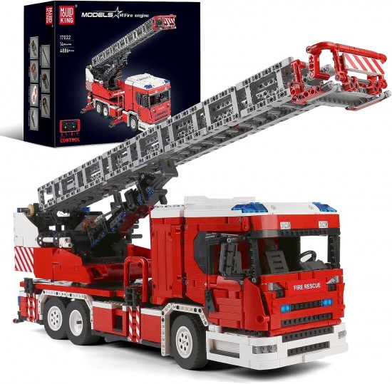 Mould king 17022 technic brandweerauto 005