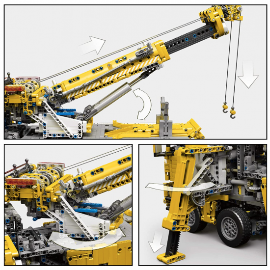 Mould king 17028 radiografische bergingstruck008 0