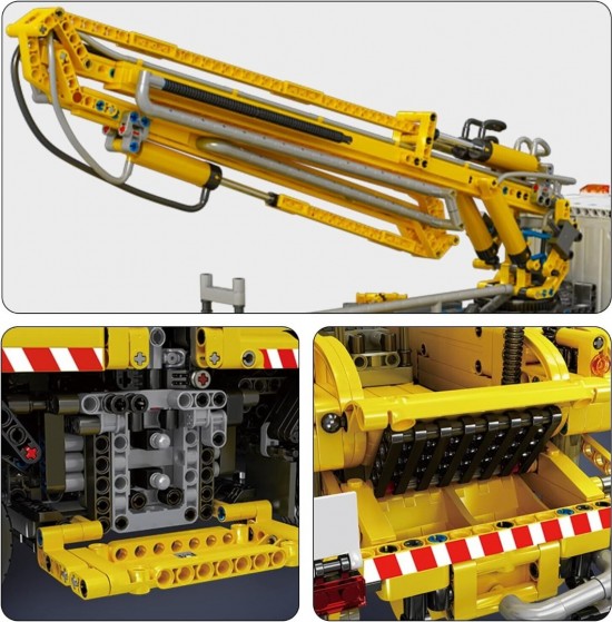 Mould king 19003 betonpompwagen004