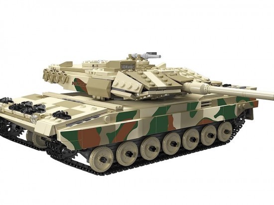 Mould king 20020 leopard 2 tank 003