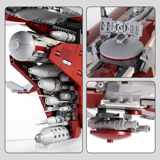 Mould king 21002   old republic escort cruiser 003