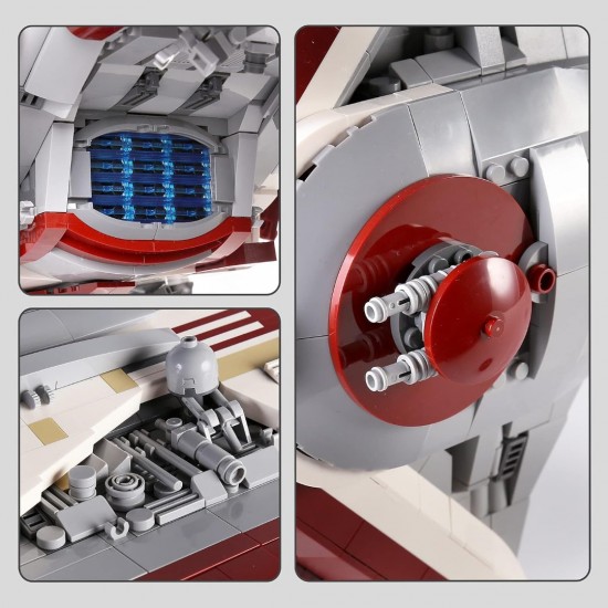 Mould king 21002   old republic escort cruiser 005