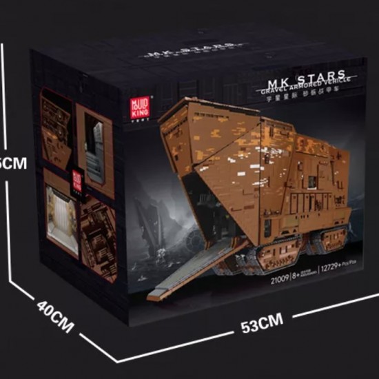 Mould king 21009 sandcrawler 002