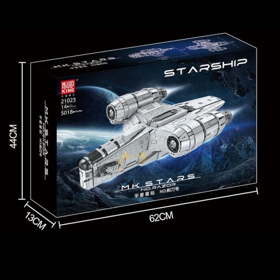 Mould king 21023 ucs starship 002