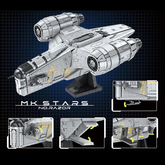 Mould king 21023 ucs starship 005