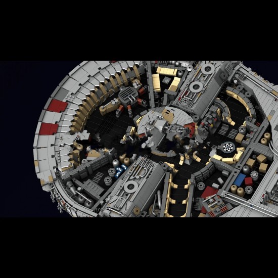 Mould king 21026 ucs millennium falcon 004