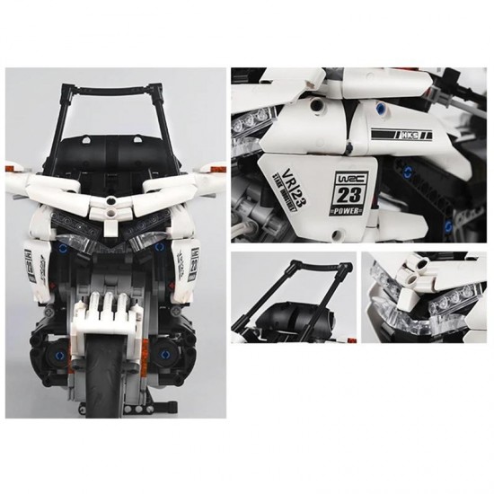 Mould king 23001 gold wing gl1800  07