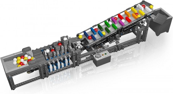 Mould king 26009 gbc rainbow stepper001