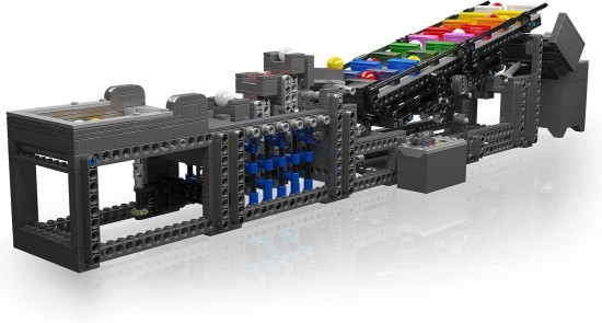 Mould king 26009 gbc rainbow stepper006