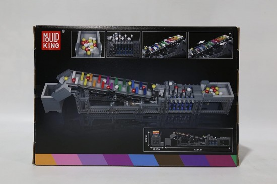 Mould king 26009 gbc rainbow stepper007