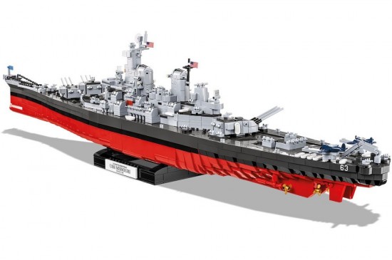 Oorlogschip uss missouri  cobi 4837 001