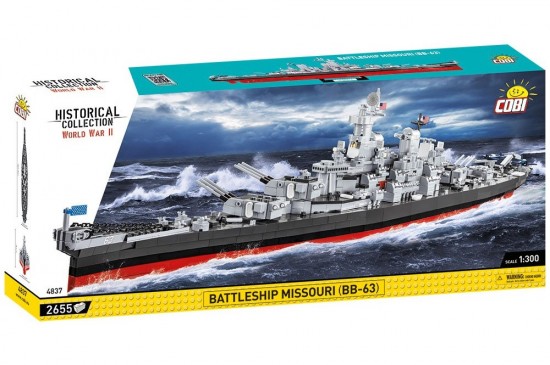 Oorlogschip uss missouri  cobi 4837 002