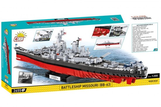 Oorlogschip uss missouri  cobi 4837 003
