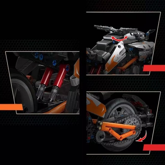 Remote controle trike 1227 bouwstenen  003