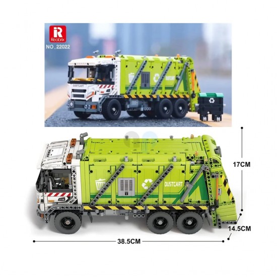 Reobrix 22022 vuilniswagen 008