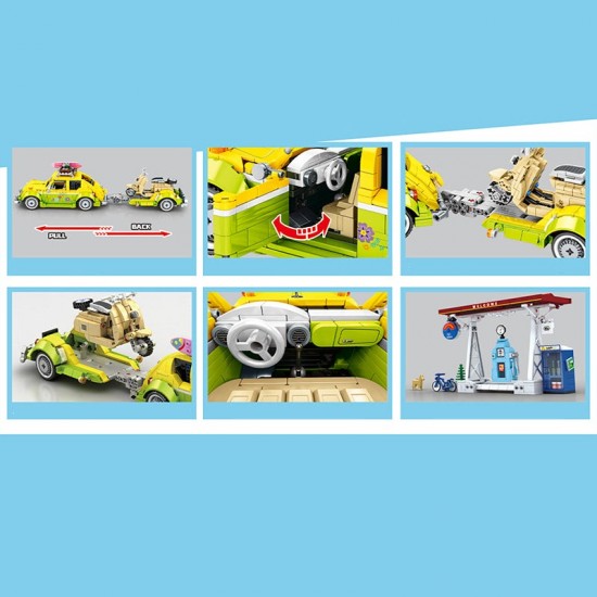 Sembo 701962 auto met aanhanger 001