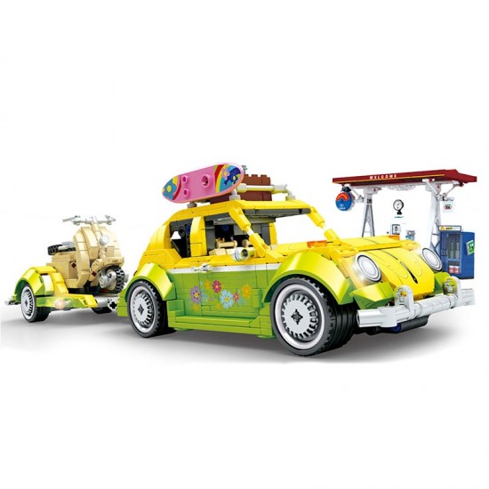 Sembo 701962 auto met aanhanger 002