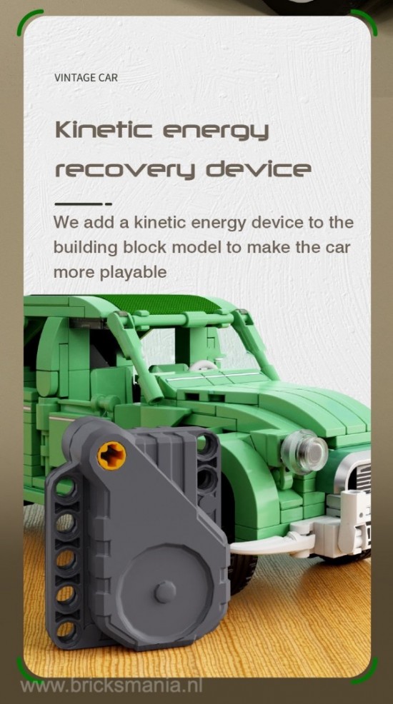 Sembo 705500 2cv retro  groen2