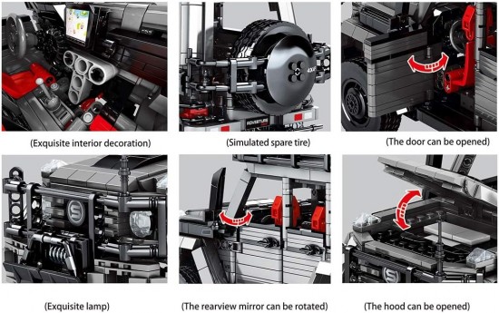 Sembo s 8790 mercedes suv g63 000