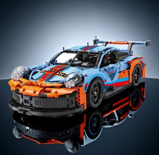 Technic porsche 911 rsr gulf martini design 013
